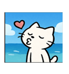 海のネコ@SFW（個別スタンプ：15）