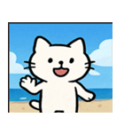 海のネコ@SFW（個別スタンプ：18）