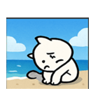 海のネコ@SFW（個別スタンプ：19）