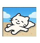 海のネコ@SFW（個別スタンプ：21）