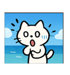 海のネコ@SFW（個別スタンプ：23）