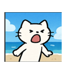 海のネコ@SFW（個別スタンプ：24）