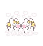 ニコイチうしゃぎ！！夏黄色（個別スタンプ：28）