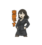 エージェントOL（個別スタンプ：4）