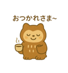 『いっしょに過ごそ』民芸品になっちゃった（個別スタンプ：18）