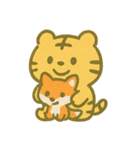トラの赤ちゃん「チーターくん」のスタンプ（個別スタンプ：3）