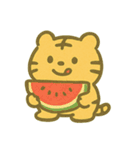 トラの赤ちゃん「チーターくん」のスタンプ（個別スタンプ：7）