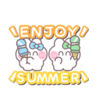 ニコイチうしゃぎ！！夏水緑（個別スタンプ：33）