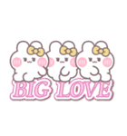 3人組うしゃぎ！！夏黄色（個別スタンプ：8）