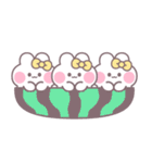 3人組うしゃぎ！！夏黄色（個別スタンプ：40）
