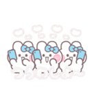3人組うしゃぎ！！夏水色（個別スタンプ：28）