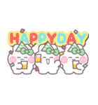 3人組うしゃぎ！！夏緑色（個別スタンプ：31）