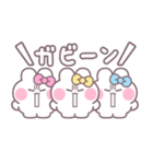 3人組うしゃぎ！！夏ピ黄水（個別スタンプ：9）