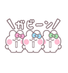 3人組うしゃぎ！！夏ピ水緑（個別スタンプ：9）