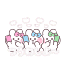3人組うしゃぎ！！夏ピ水緑（個別スタンプ：28）