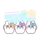3人組うしゃぎ！！夏黄紫水（個別スタンプ：38）