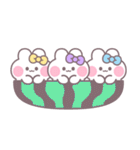 3人組うしゃぎ！！夏黄紫水（個別スタンプ：40）