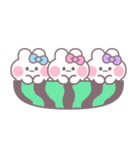 3人組うしゃぎ！！夏水ピ紫（個別スタンプ：40）