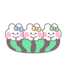 3人組うしゃぎ！！夏水黄緑（個別スタンプ：40）