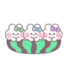3人組うしゃぎ！！夏緑水紫（個別スタンプ：40）