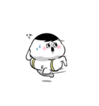 ぽっちゃりした白丸兄弟（個別スタンプ：20）