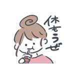締め切りに追われる日々（個別スタンプ：16）
