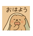 くまぴ もふた april（個別スタンプ：1）