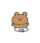 ゆかいなくまたちの日常（個別スタンプ：1）