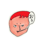 吹き出しと顔（個別スタンプ：36）