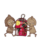 縄文女子現わる3（個別スタンプ：40）