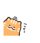 色んな柄のぽってり猫 日常会話（個別スタンプ：3）