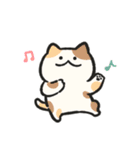色んな柄のぽってり猫 日常会話（個別スタンプ：25）