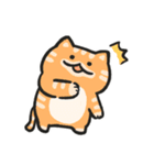 色んな柄のぽってり猫 日常会話（個別スタンプ：28）