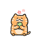 色んな柄のぽってり猫 日常会話（個別スタンプ：37）