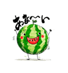 あま〜い！スイカ坊や（個別スタンプ：1）