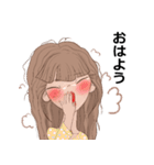 フェミニンで綺麗なお姉さん（個別スタンプ：8）