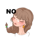 フェミニンで綺麗なお姉さん（個別スタンプ：9）