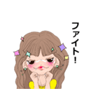 フェミニンで綺麗なお姉さん（個別スタンプ：24）