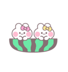 ニコイチうしゃぎ！！夏ピ黄（個別スタンプ：40）
