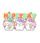 3人組うしゃぎ！！夏緑紫ピ（個別スタンプ：31）
