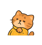 もこもこセーター茶トラ行進（個別スタンプ：23）
