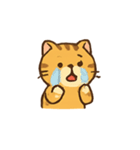 ぽっちゃりトラ猫の感情パック（個別スタンプ：2）