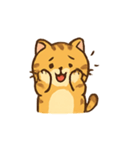 ぽっちゃりトラ猫の感情パック（個別スタンプ：13）