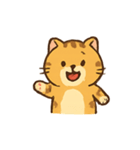 ぽっちゃりトラ猫の感情パック（個別スタンプ：20）