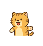 ぽっちゃりトラ猫の感情パック（個別スタンプ：23）