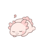 ふわふわウーパールーパーのきもち旅（個別スタンプ：10）
