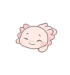 ふわふわウーパールーパーのきもち旅（個別スタンプ：18）