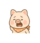 ぶたちゃんの感情パレード（個別スタンプ：3）