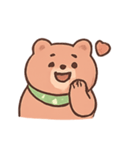 くるくるこぐまの気分日記（個別スタンプ：6）