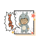 サム＆ファミリー3（着ぐるみ）（個別スタンプ：36）